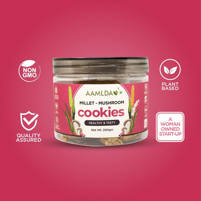 MILLET MUSHROOMS COOKIES - Aamlda