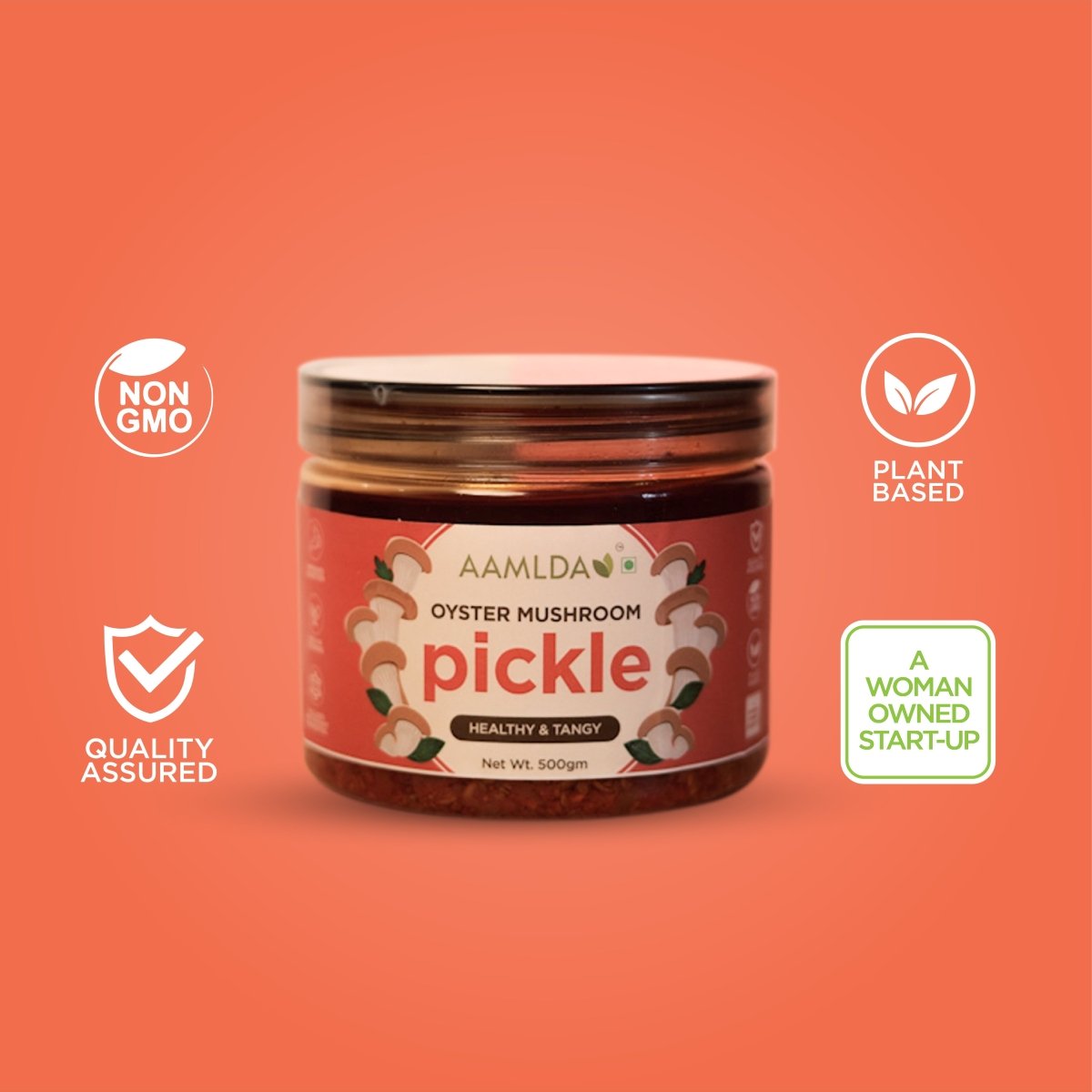 OYSTER MUSHROOMS PICKLE - Aamlda