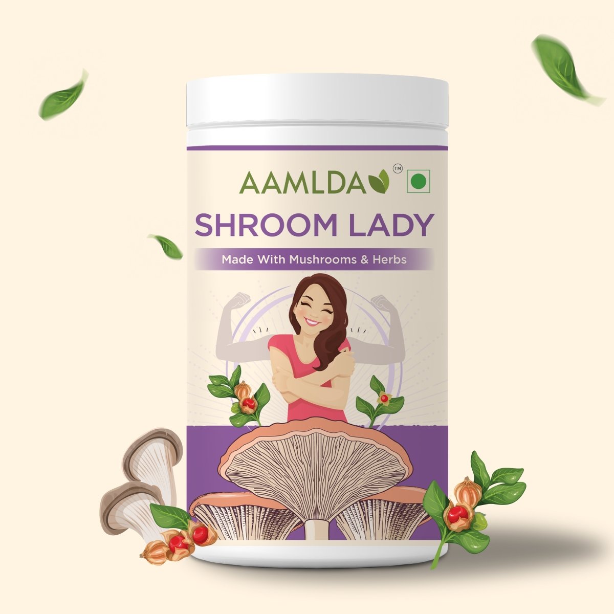 SHROOM LADY - HERBAL SUPPLEMENT FOR WOMEN - Aamlda