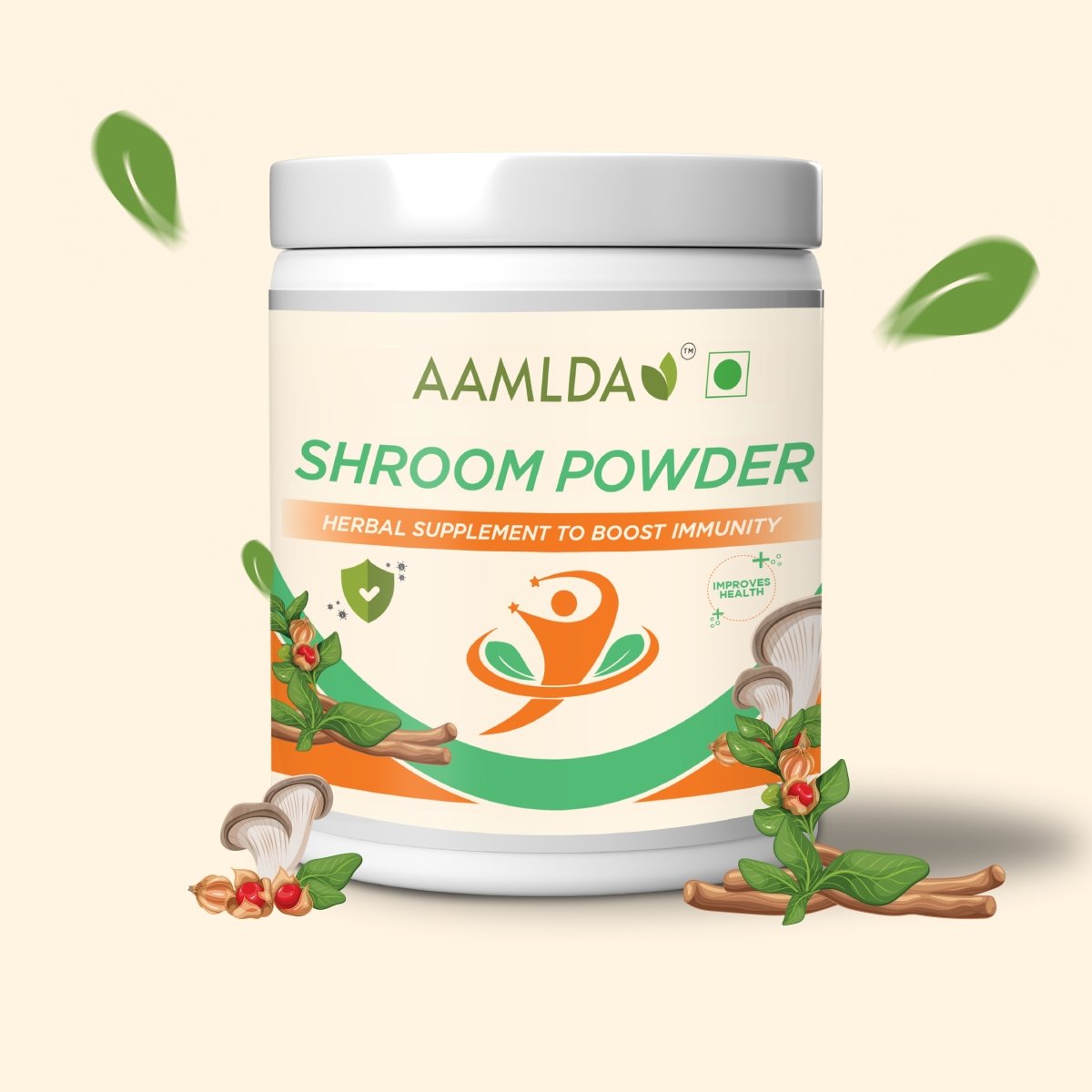 SHROOM POWDER - HERBAL SUPPLEMENT TO BOOST IMMUNITY - Aamlda